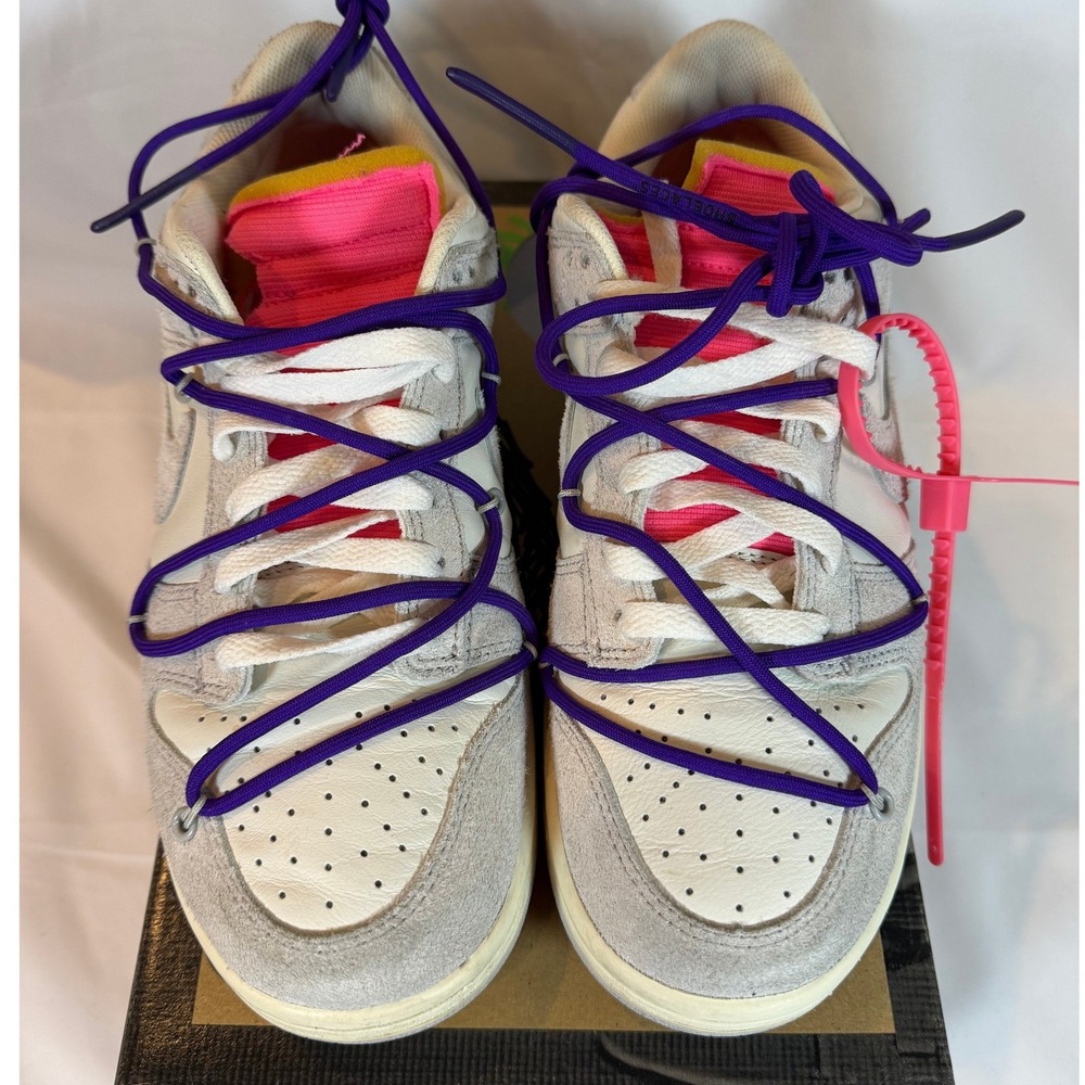 Nike Dunk Low Off-White Lot 13 of 50 Sail Neutral Grey Mens 9